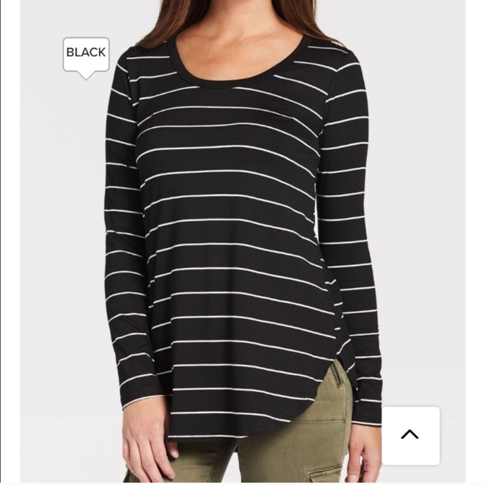 Stripped Long Sleeve T-shirt